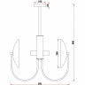 Люстра потолочная FREYA ELLIPSE FR5320PL-04B