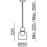 Подвесной светильник FRAYA FOCUS FR5220PL-01CH2