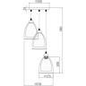 Подвесной светильник FREYA ASTERY FR5375PL-03CH2