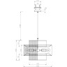 Подвесной светильник FREYA AVAGARDEN FR5249PL-03BG1