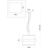 Подвесной светильник FREYA BRIDE FR5367PL-01BS