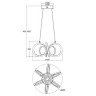 Подвесной светильник FREYA JUMBO FR6047PL-L120W