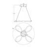 Подвесной светильник FREYA JUMBO FR6047PL-L70W