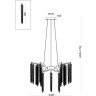 Подвесной светильник FREYA MINERAL FR1010PL-06G