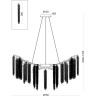 Подвесной светильник FREYA MINERAL FR1010PL-10G