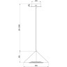 Подвесной светильник FREYA RIDE FR5397PL-L3B