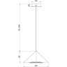 Подвесной светильник FREYA RIDE FR5397PL-L3W