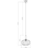 Подвесной светильник FREYA ZELMA FR8012PL-01GN