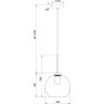Подвесной светильник FREYA BRAVIS FR8002PL-01BS