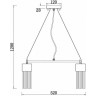 Подвесной светильник FREYA ESALA FR5050PL-05BS