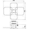 Потолочный светильник FREYA GRITTA FR10018CL-L51W