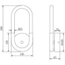 Светильник настенный FREYA MAGNET FR6106WL-L10G
