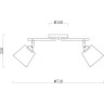 Светильник потолочный FREYA FR5145CL-03CH